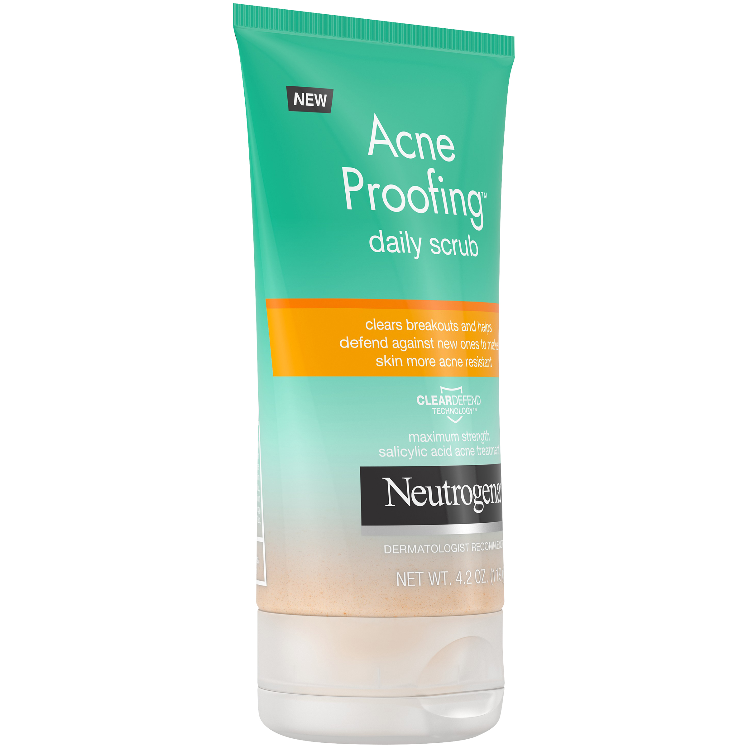 Neutrogena Acne Proofing Exfoliating Facial Scrub, 4.2 oz