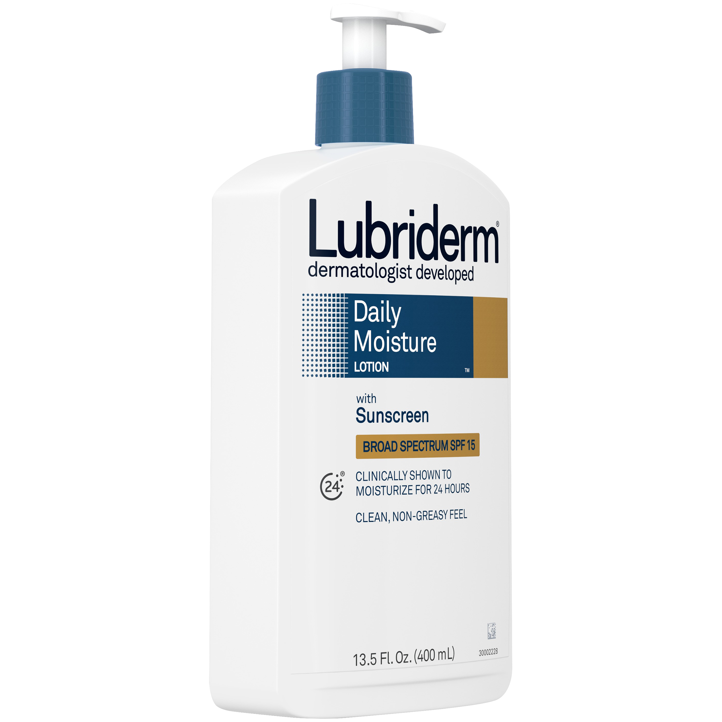 Lubriderm  Daily Moisture Lotion, Vitamin B5 and SPF 15, 13.5 fl. oz