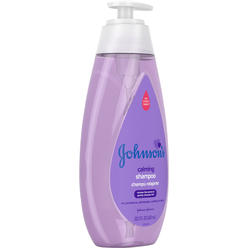 Johnson's Baby Calming Baby Shampoo with Soothing NaturalCalm Scent, Hypoallergenic & Tear-Free Baby Hair Shampoo, Free of Parab