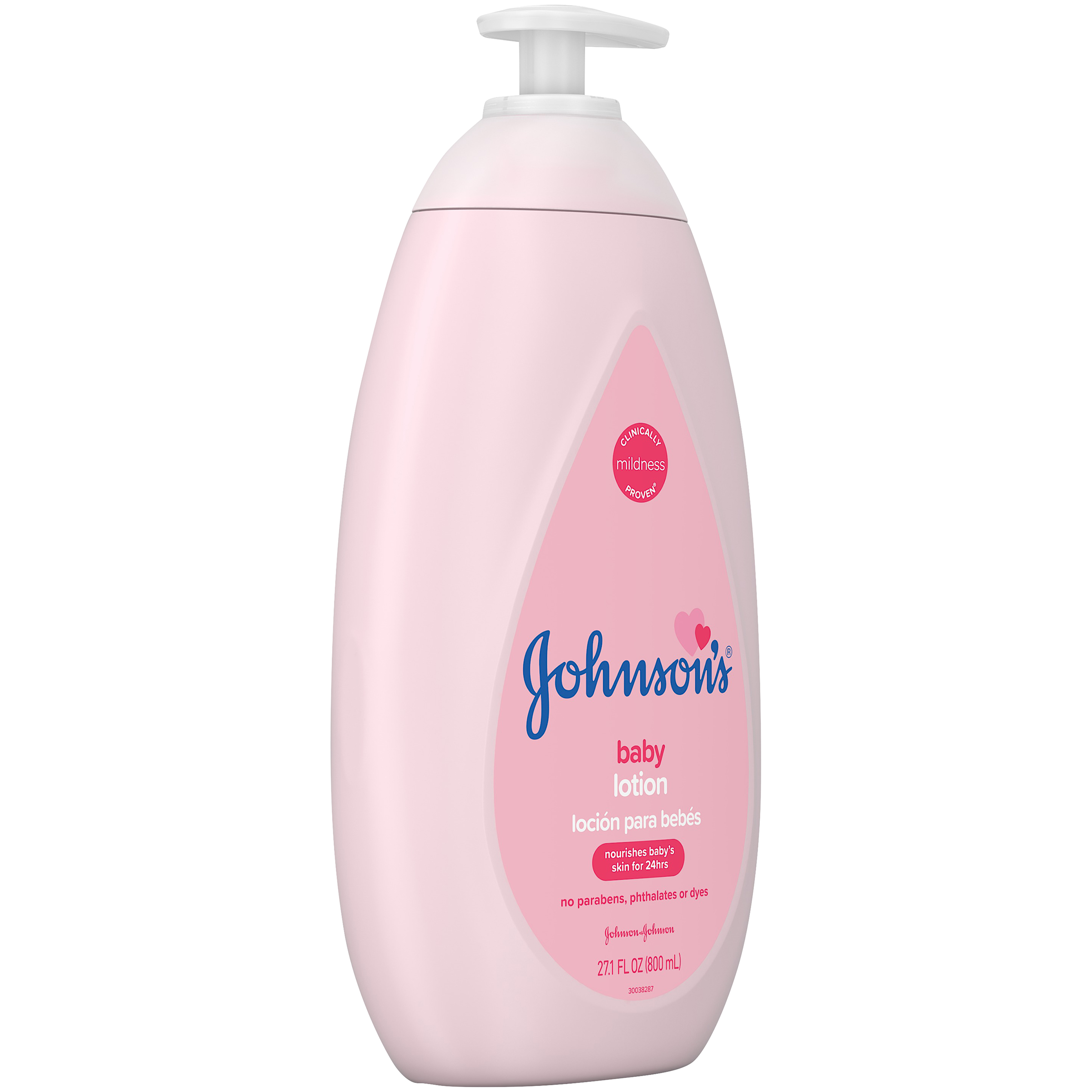 Johnson's  Moisturizing Pink Baby Lotion with Coconut Oil, 27.1 fl. oz