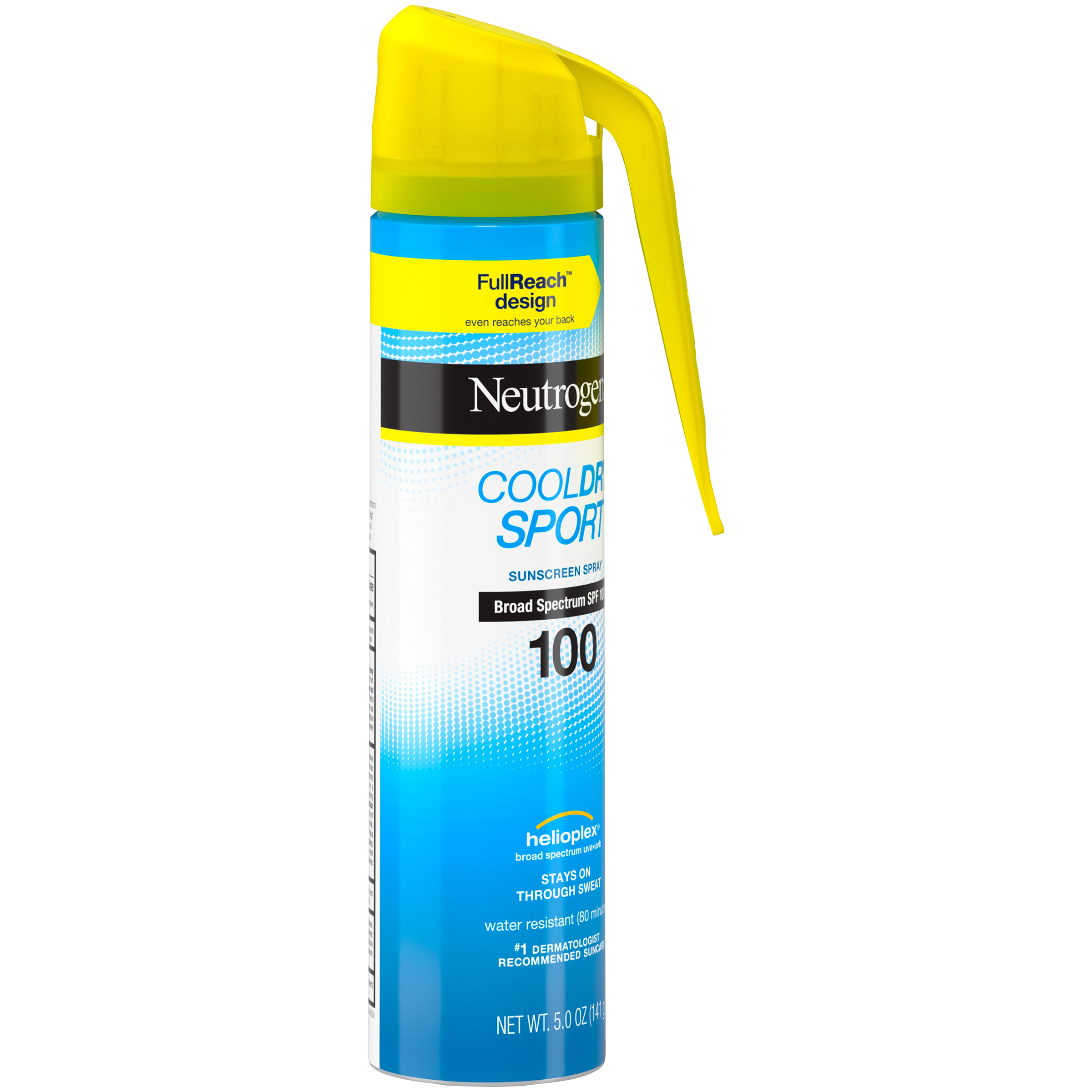 Neutrogena CoolDry Sport Sunscreen Spray SPF 100, 5 oz ...