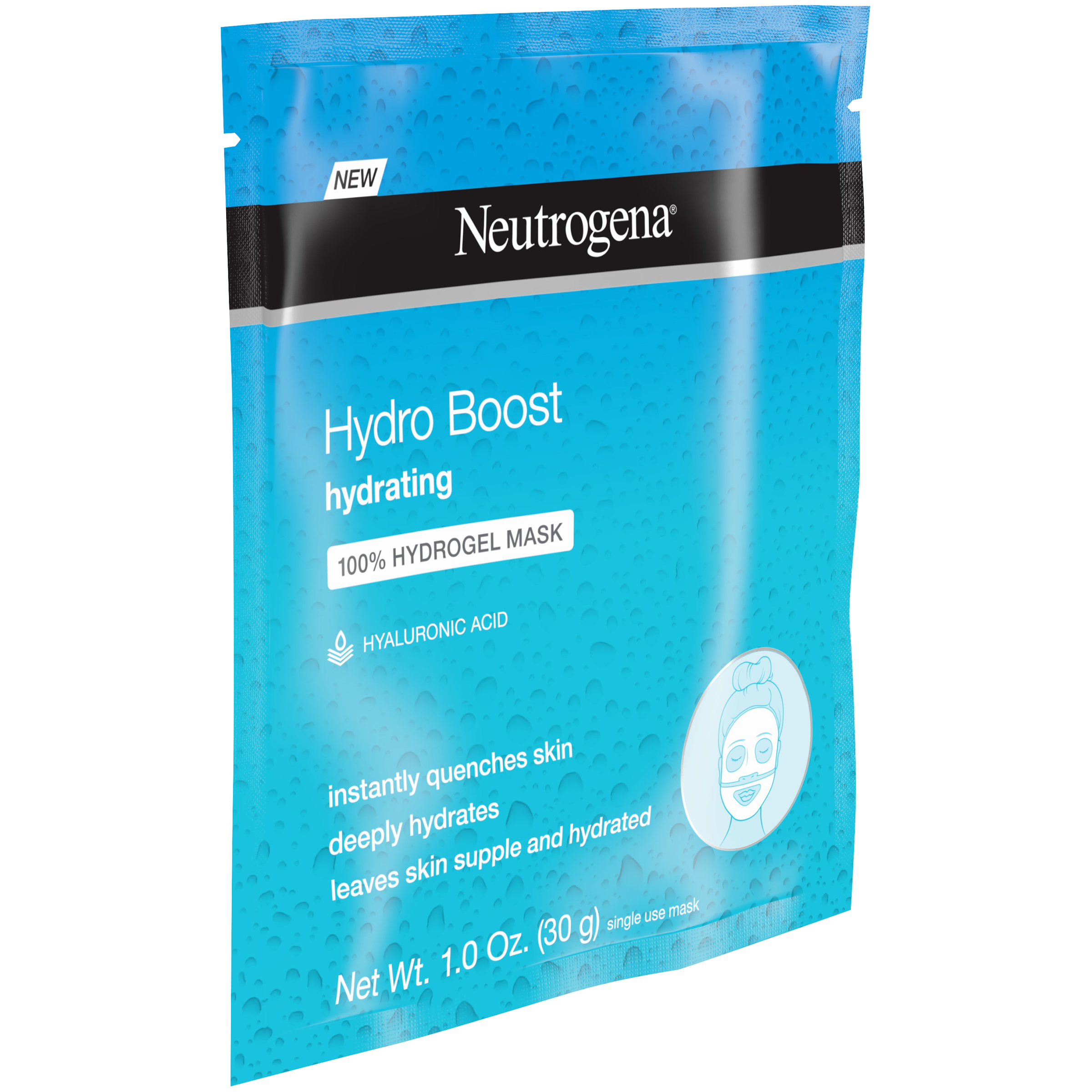 Neutrogena Moisturizing Hydro Boost Hydrating Face Mask, 1 oz