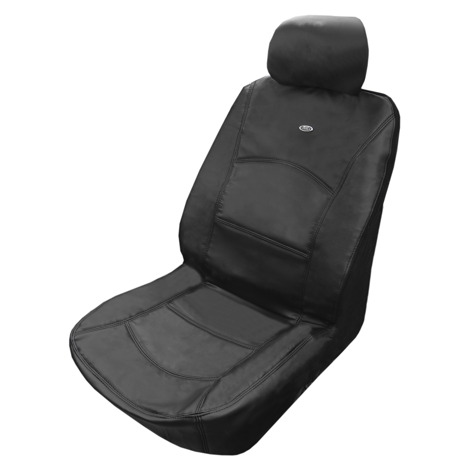 Masque Black Leather Seat Cover (Low Back) (1 Piece) Shop Your Way