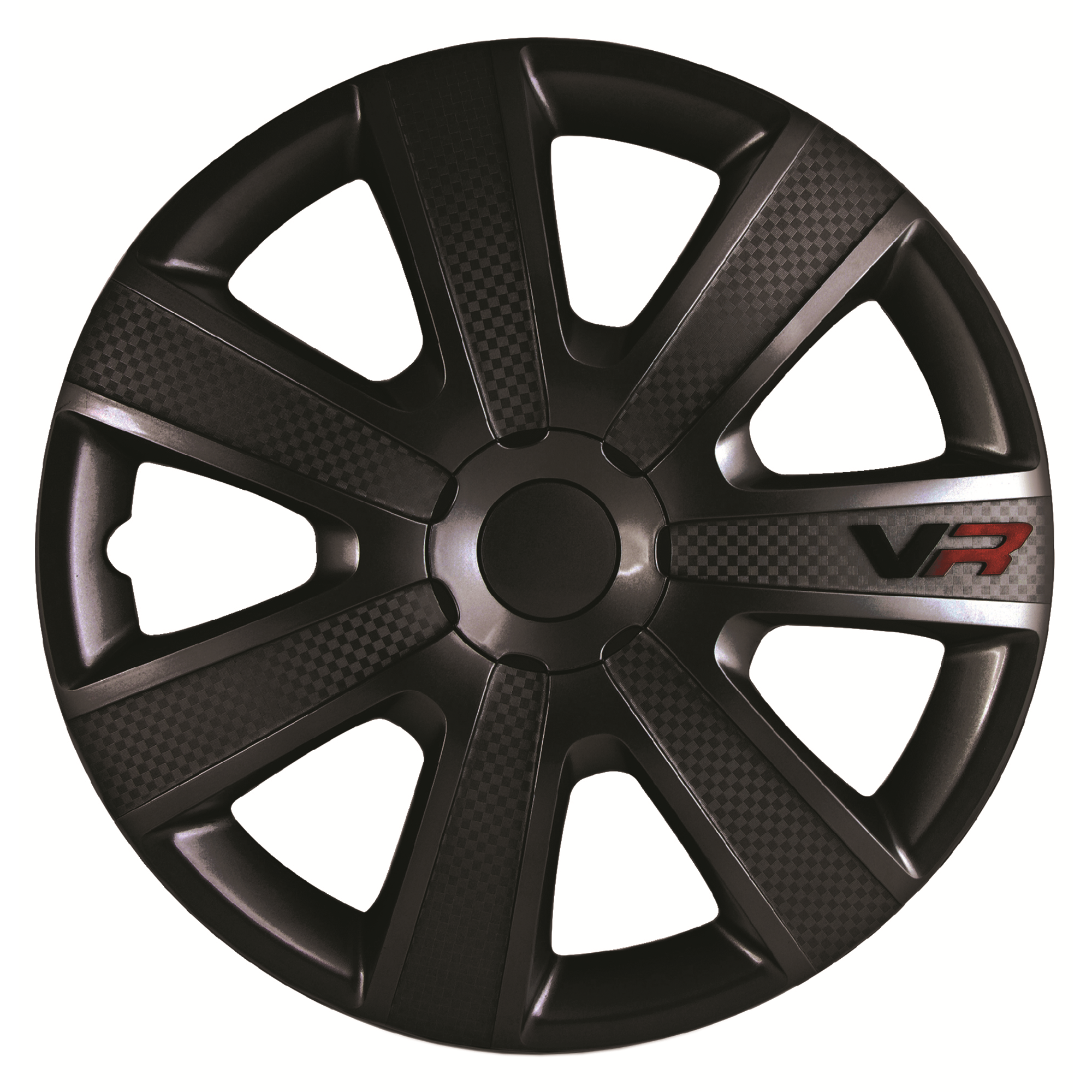Alpena 15 inch VR Carbon Black Wheel Cover Kit (4 Pack)