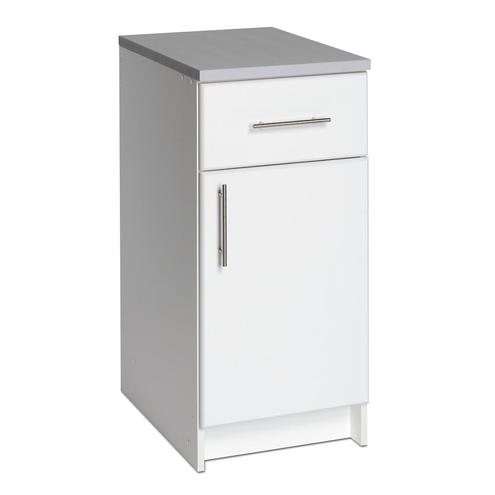 Prepac Elite White 16in. Base Cabinet with Drawer/door
