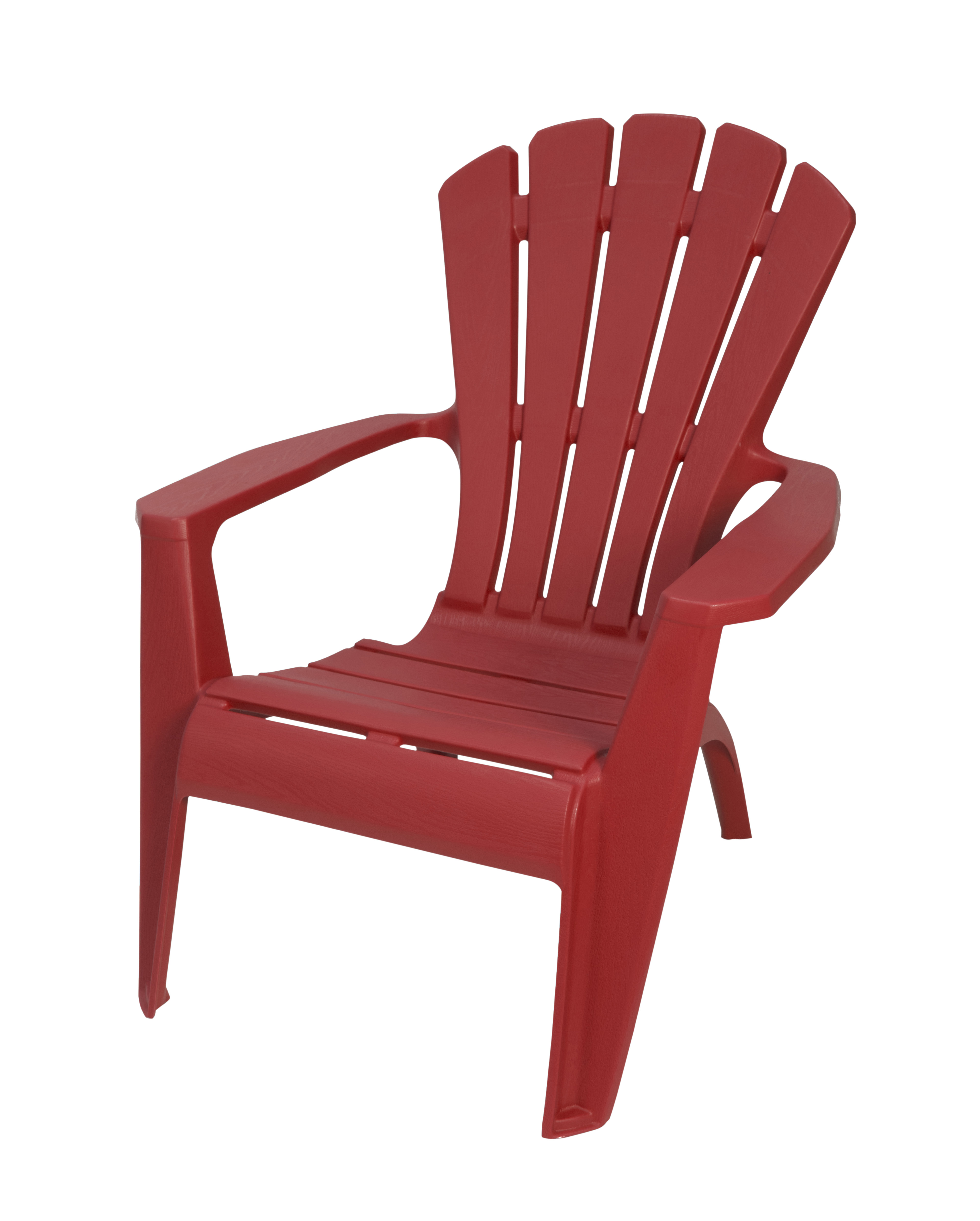 Gracious Living Adirondack Chair- Red | Shop Your Way ...