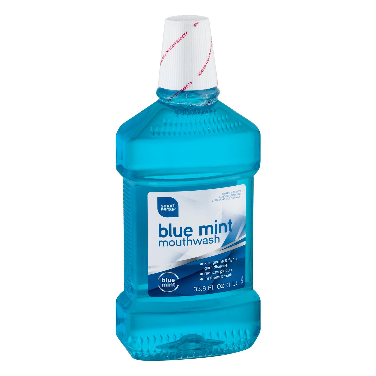 Smart Sense Blue Mint Mouthwash 33.8 FL OZ Shop Your Way Online Shopping & Earn Points on