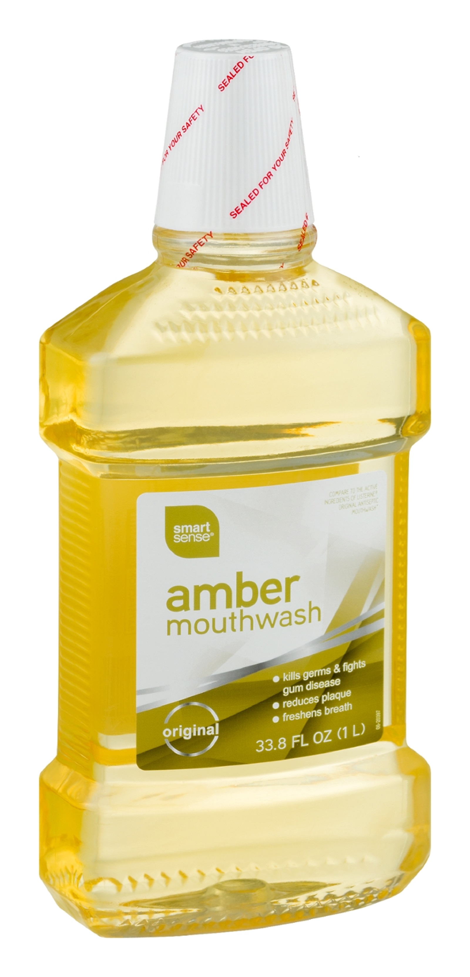 Smart Sense Amber Mouthwash 33.8 FL OZ