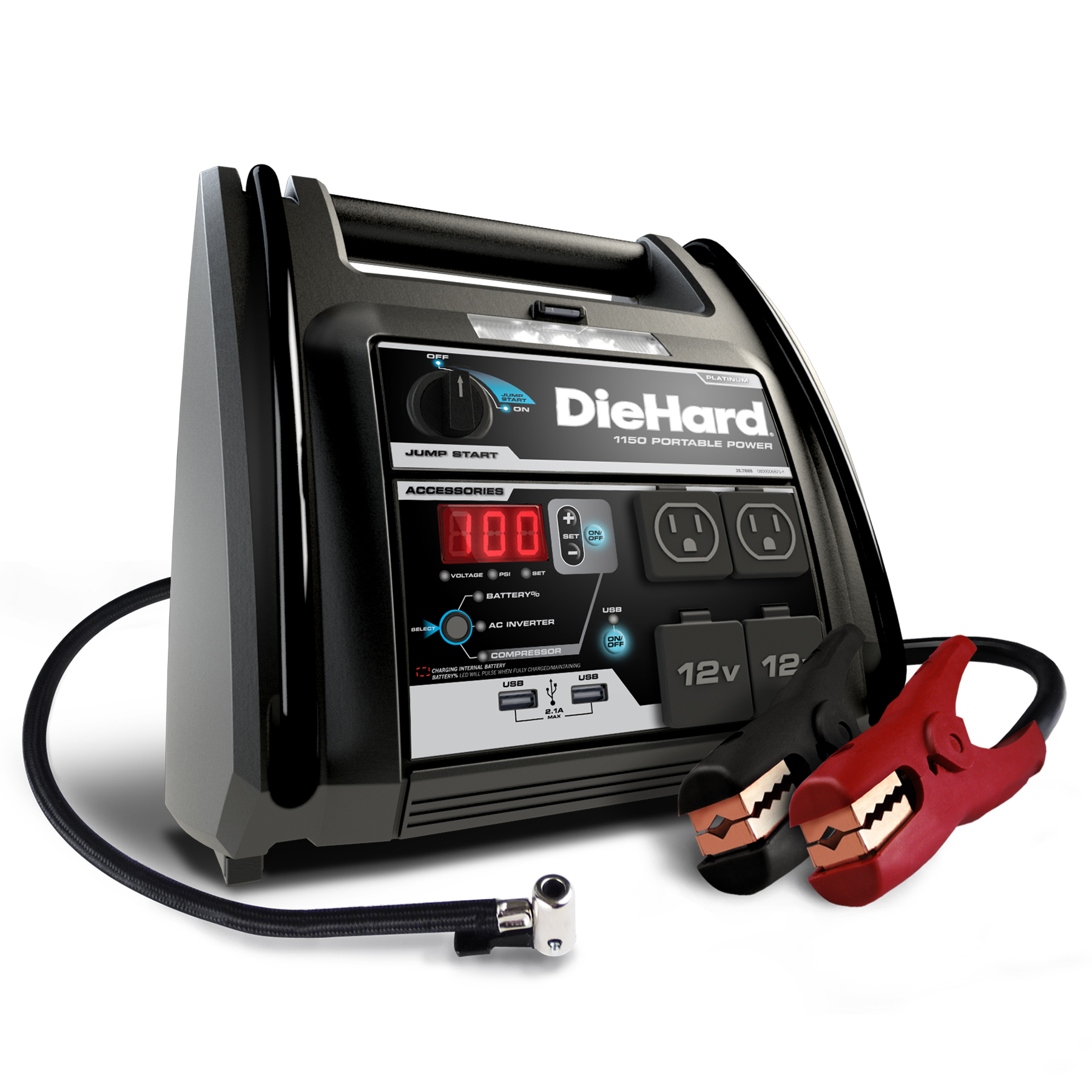DieHard Platinum Portable Power 1150 Diehard 1150 Portable Power Not Charging