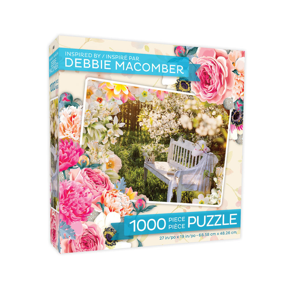 Longshore Ltd HK 1000-Piece Debbie Macomber Garden Retreat Puzzle