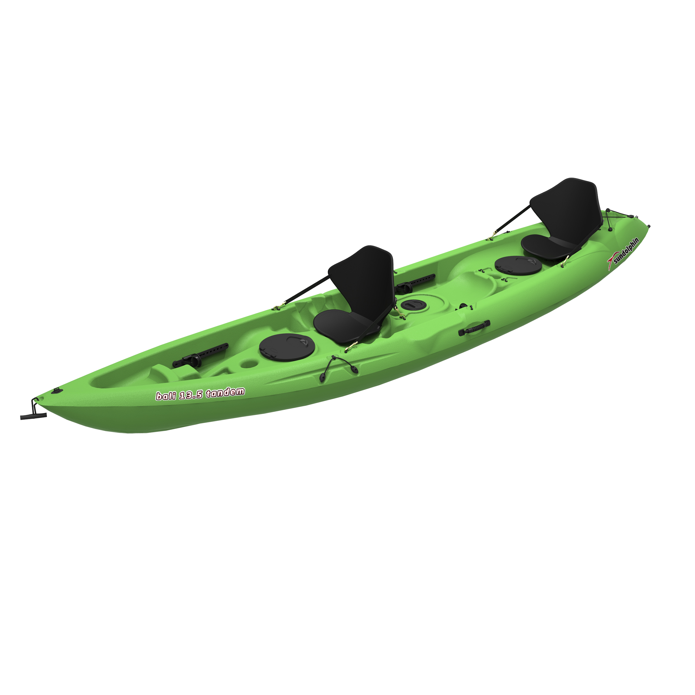 Sun Dolphin Bali 13.5 SS Tandem SitOn Kayak Lime Shop Your Way