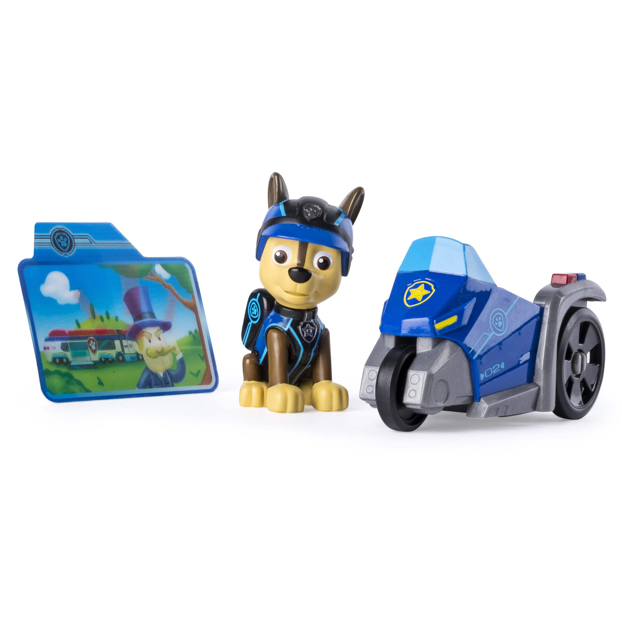 paw patrol chase vehicle and figure