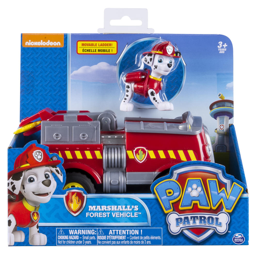 Nickelodeon Paw Patrol Marshall's Forest Fire Truck