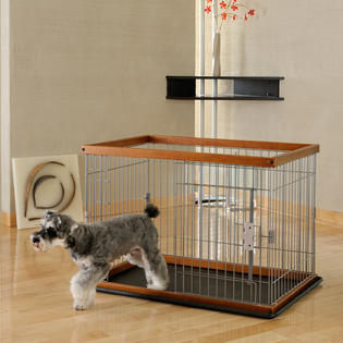 Richell 2 Way Door Pet Pen With Floor Tray