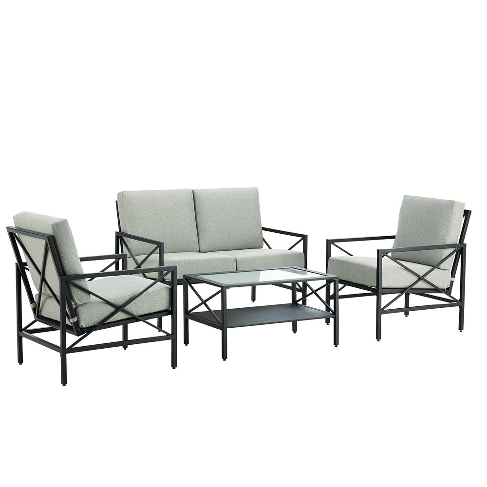 Essential Garden Anniston 4Piece Patio Seating Set