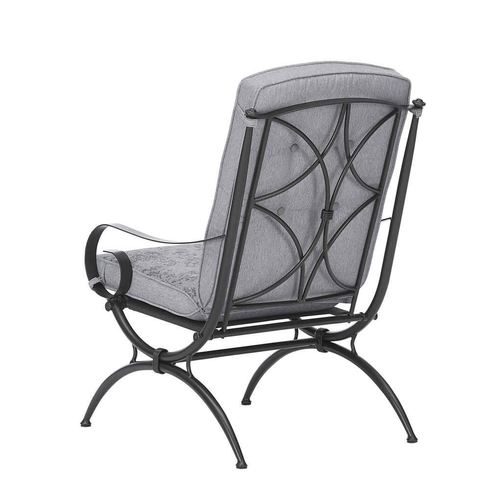 Jaclyn Smith Centralia 6Piece Patio Dining Set Gray Reversible