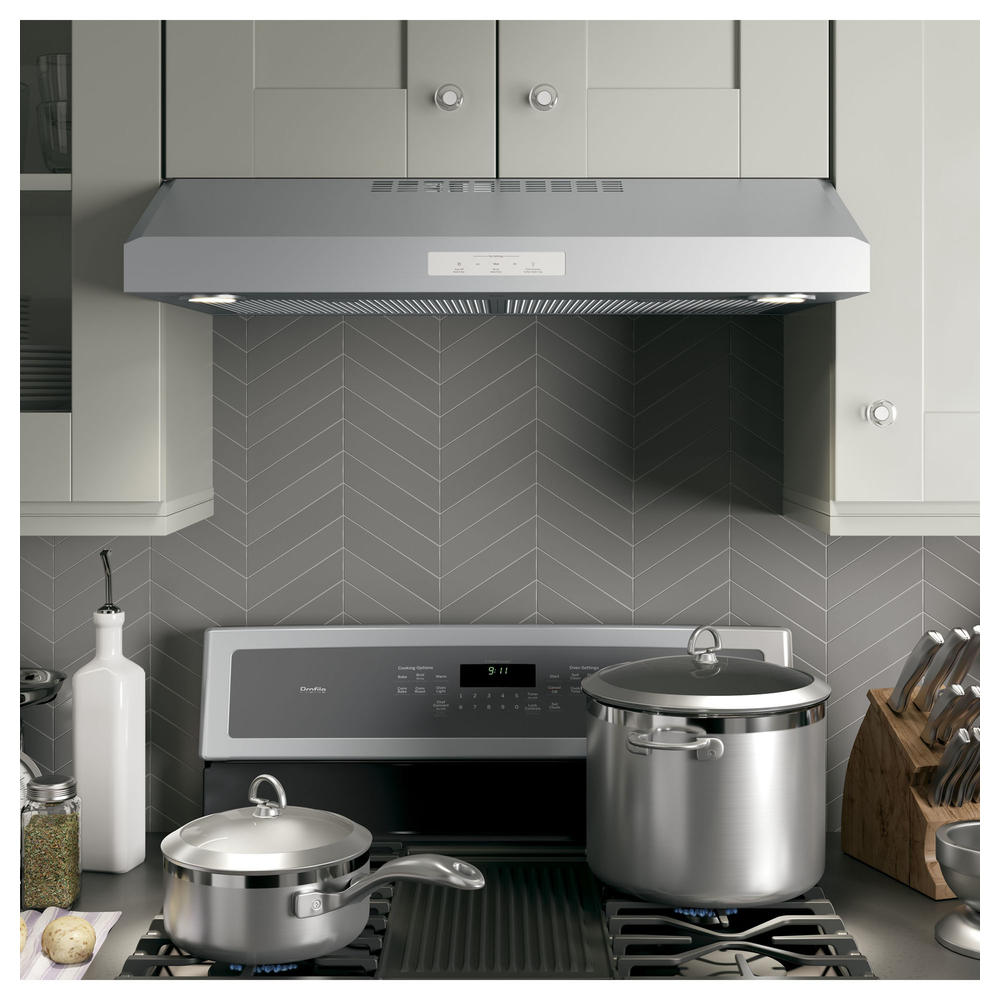 GE Profile Series PVX7300SJSS  30" Under the Cabinet Range Hood - Stainless Steel