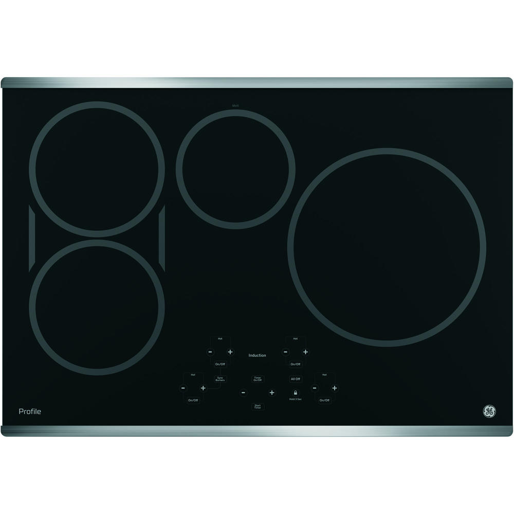 GE Profile Series PHP9030SJSS 30" BuiltIn Touch Control Induction Cooktop Stainless Steel