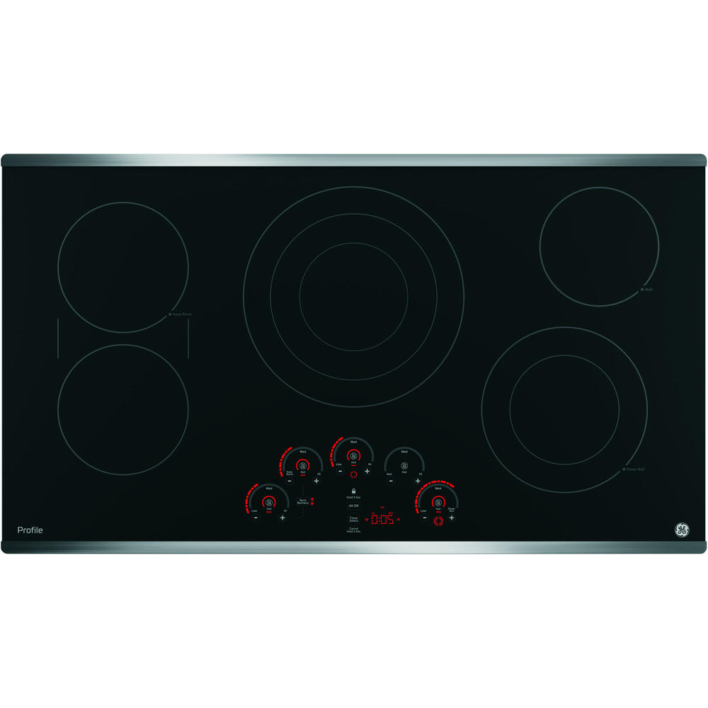 GE Profile Series PP9036SJSS  36" Built-In Touch Control Cooktop - Stainless Steel