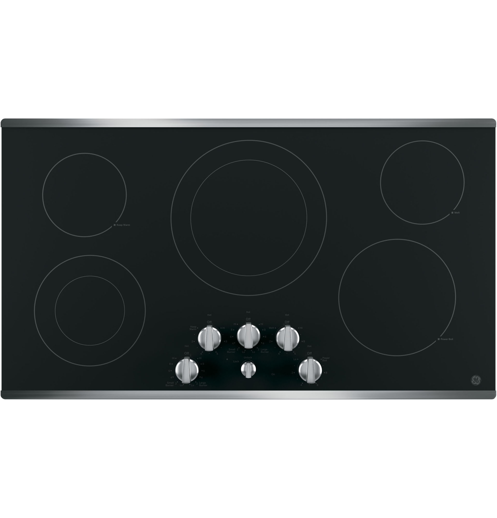 Stainless Steel Shop The Best Cooktops 36 In Sears