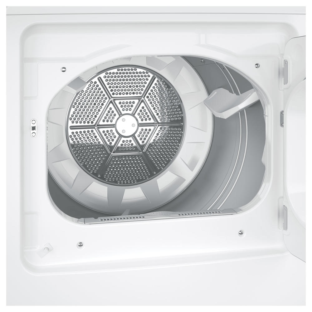 GE Appliances GTD42EASJWW 7.2 cu. ft. Electric Dryer w/ Aluminized Alloy Drum - White