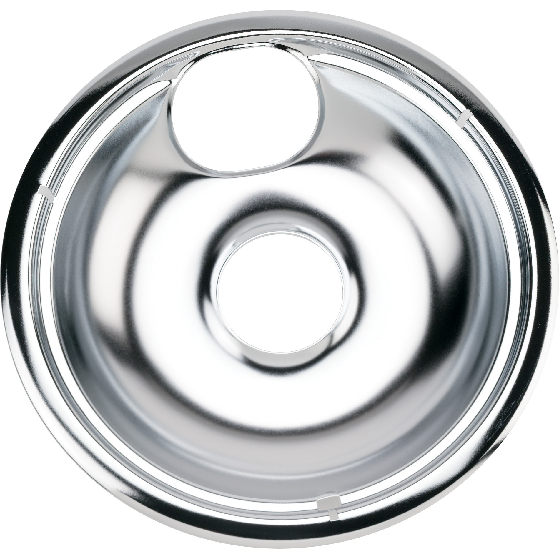 GE Appliances PM32X106SDS  8 in. Chrome-Plated Drip Bowls - Single