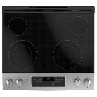 GE Appliances JS645SLSS 30" SlideIn Electric Range Stainless Steel