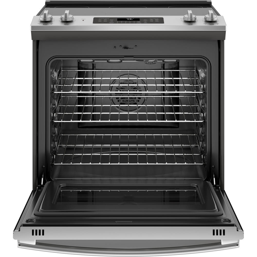 GE Appliances JS760SLSS 30" SlideIn Electric Convection Range