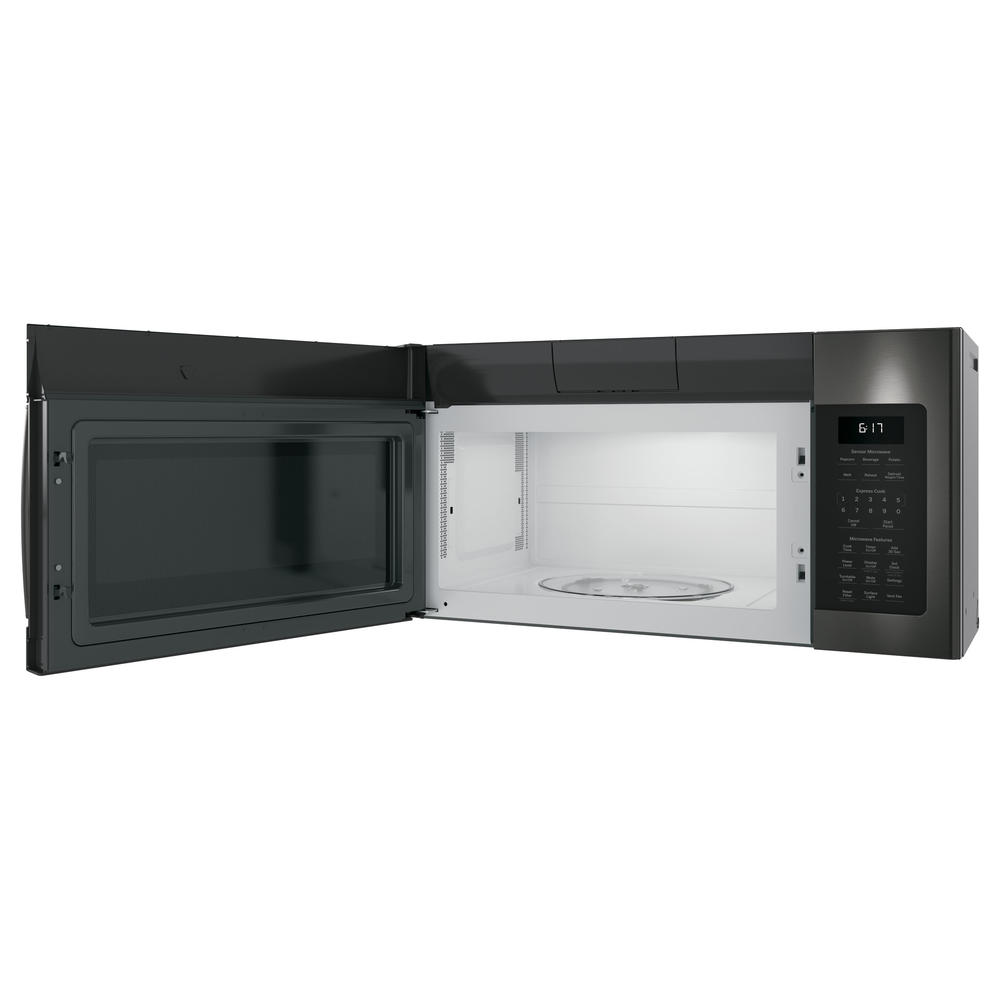 GE Appliances JVM6175BLTS  1.7 cu. ft. Over-the-Range Microwave - Black Stainless Steel