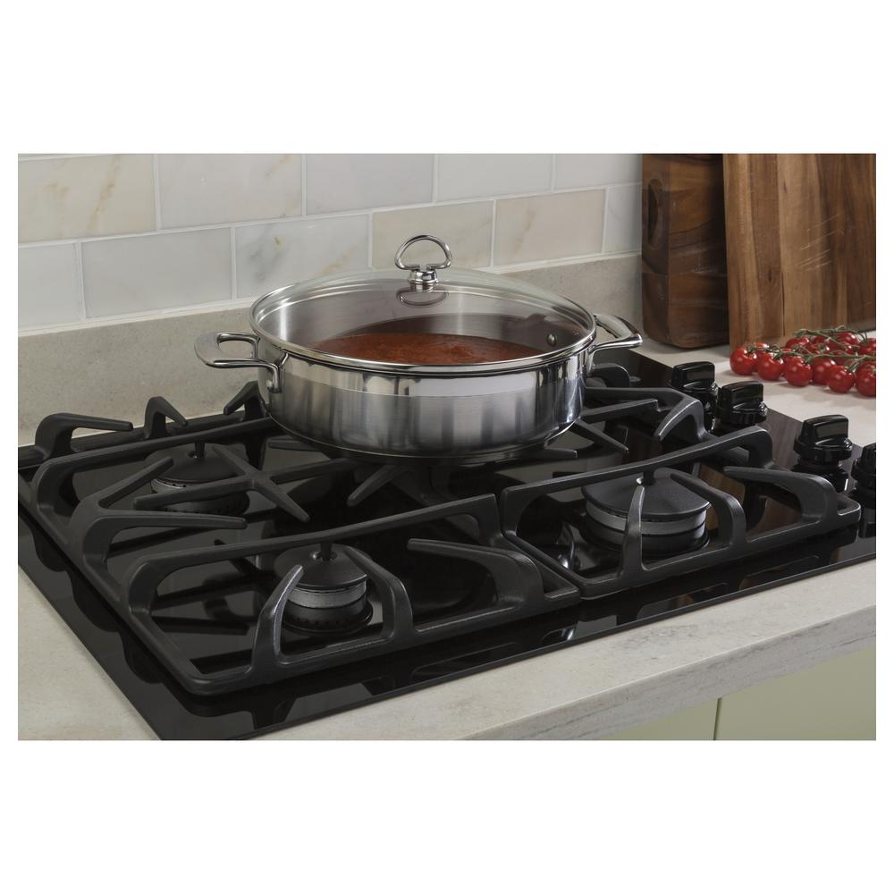 GE Appliances JGP5530DLBB 30" BuiltIn Gas Cooktop Black