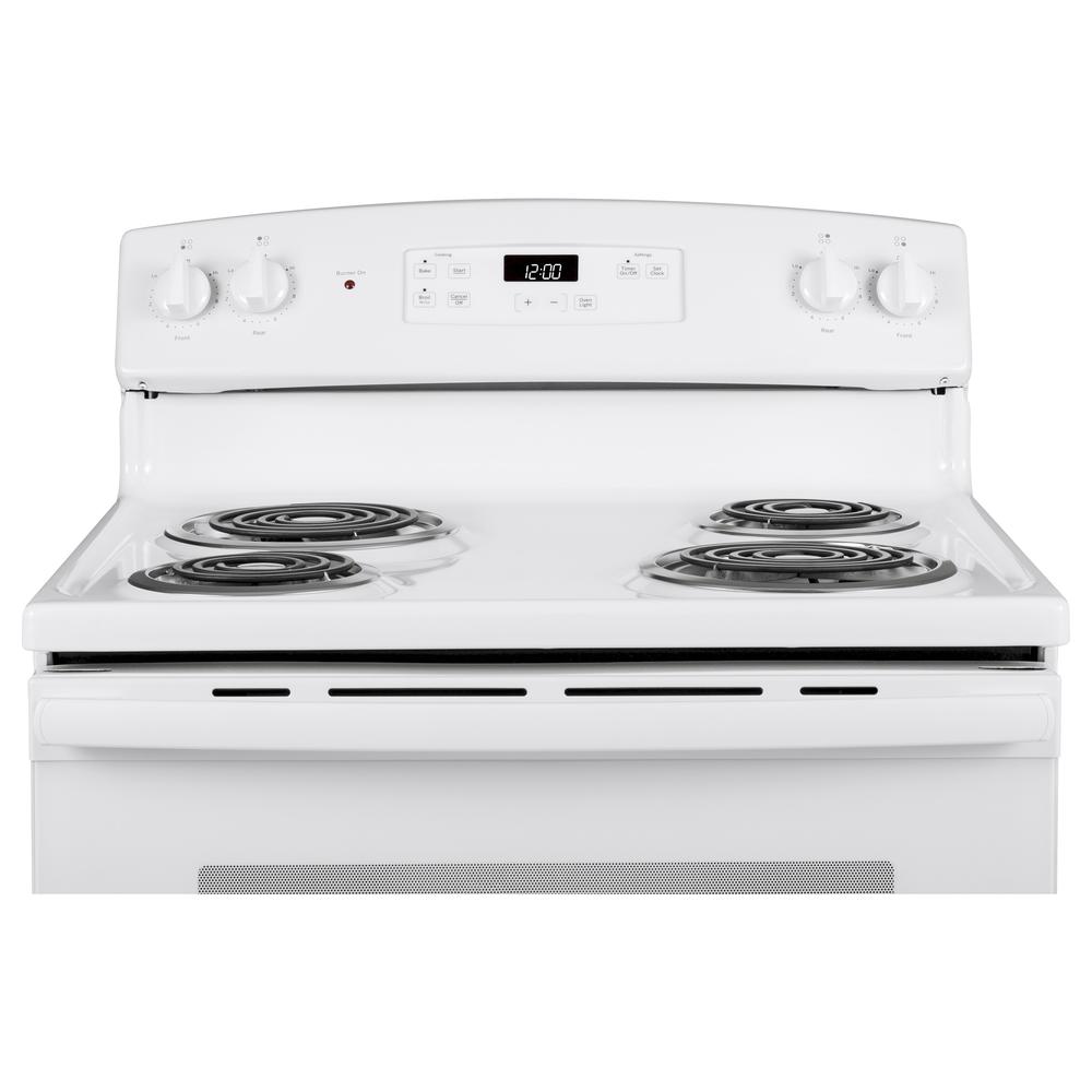 GE Appliances JBS30DKWW 30" FreeStanding Electric Range White
