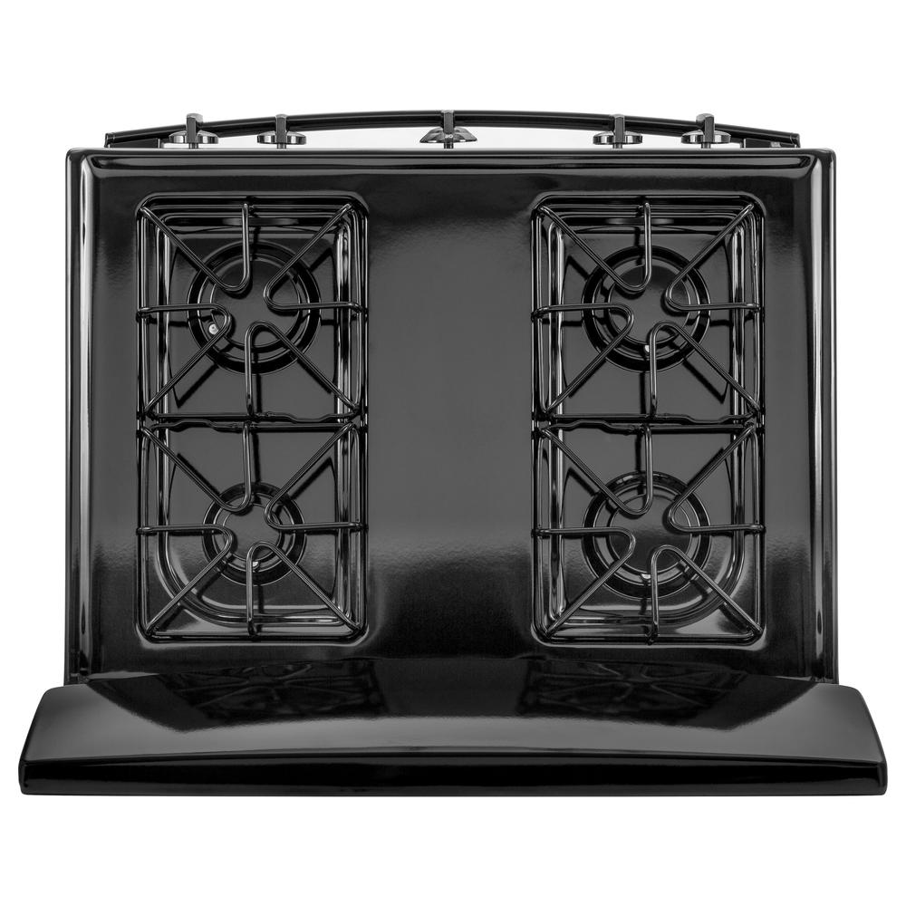 GE Appliances JGBS30DEKBB  30" Free-Standing Gas Range - Black