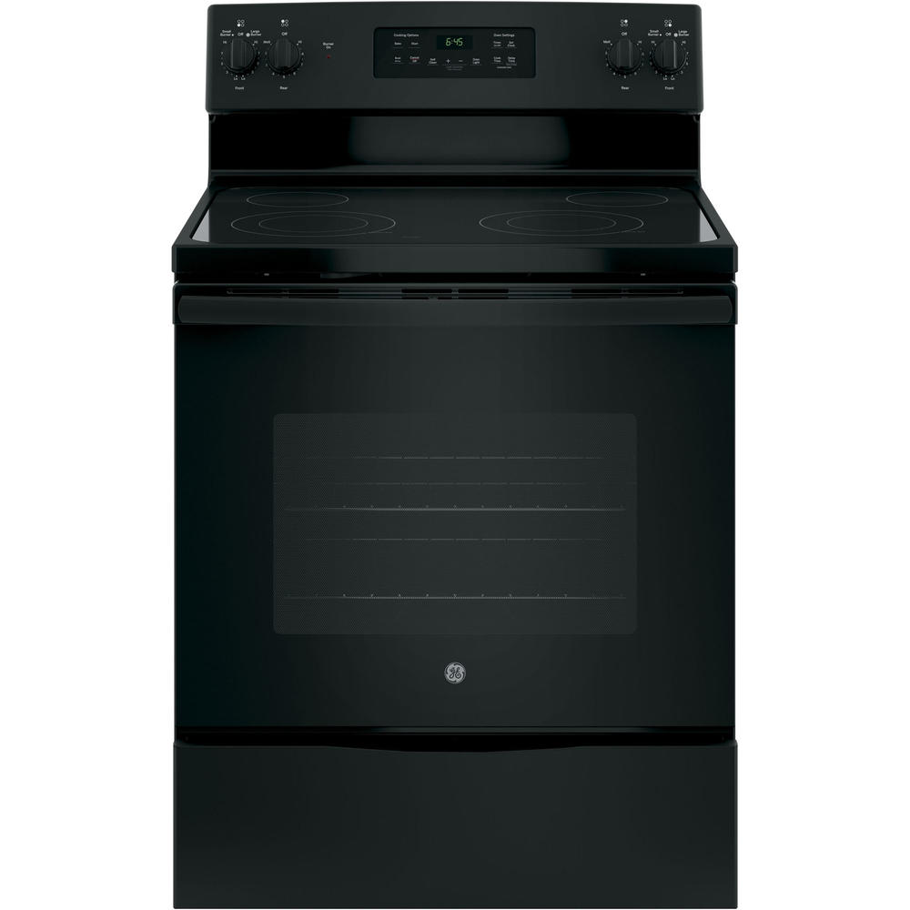 GE Appliances JB645DKBB 30" Freestanding Electric Range - Black