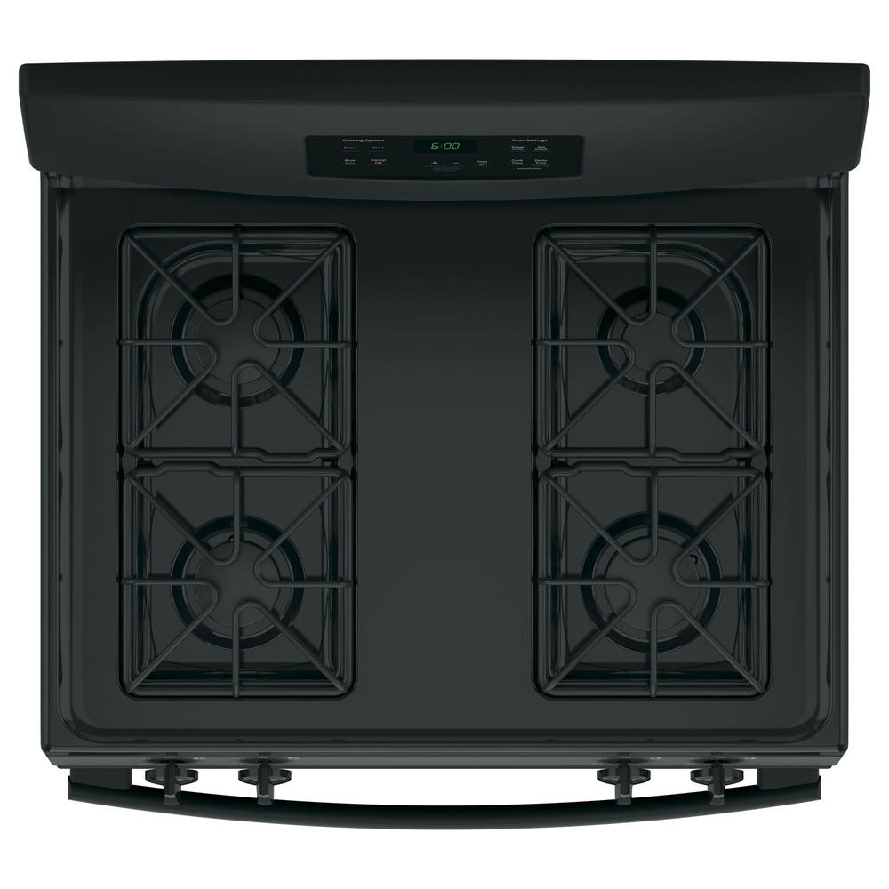 GE Appliances JGBS60DEKBB 30" Freestanding Gas Range Black