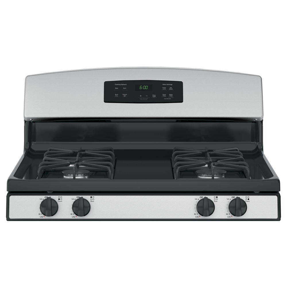 GE Appliances JGBS60REKSS 30" Freestanding Gas Range Stainless Steel