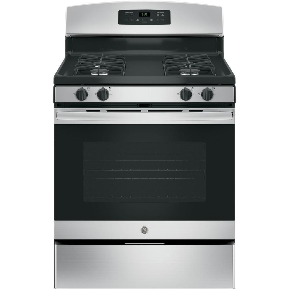 GE Appliances JGB635REKSS 30" Freestanding Gas Range Stainless Steel