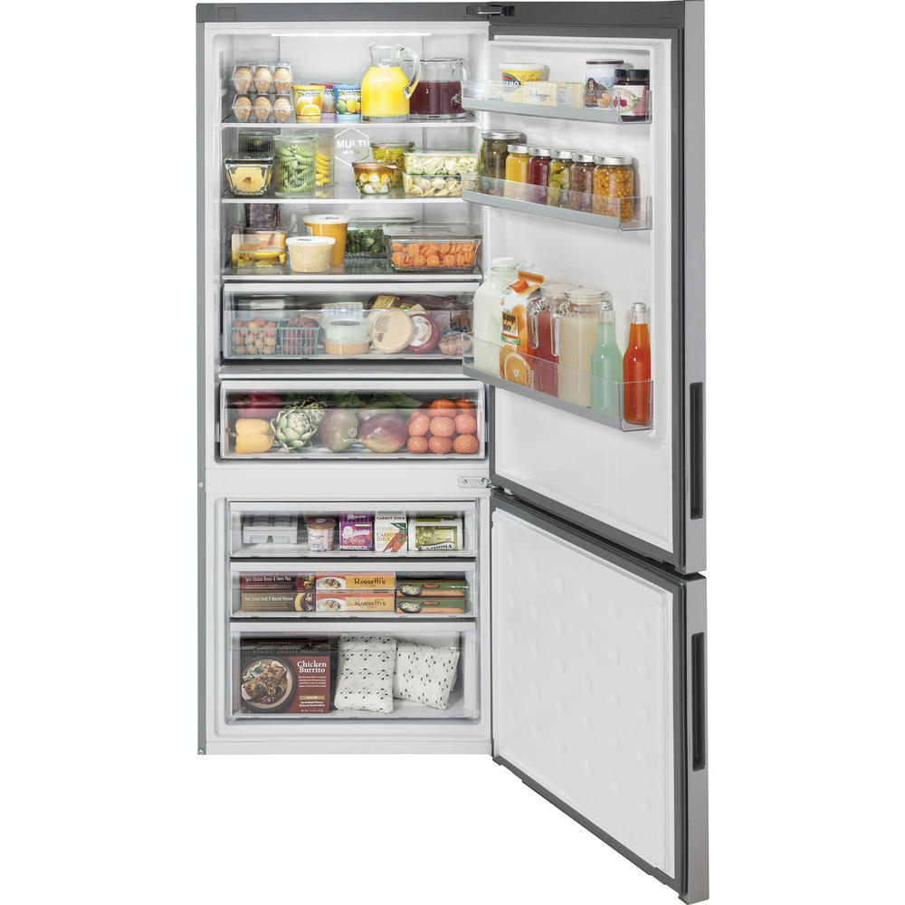 Haier HRB15N3BGS 15 cu. ft. Bottom-Freezer Refrigerator - Stainless Steel