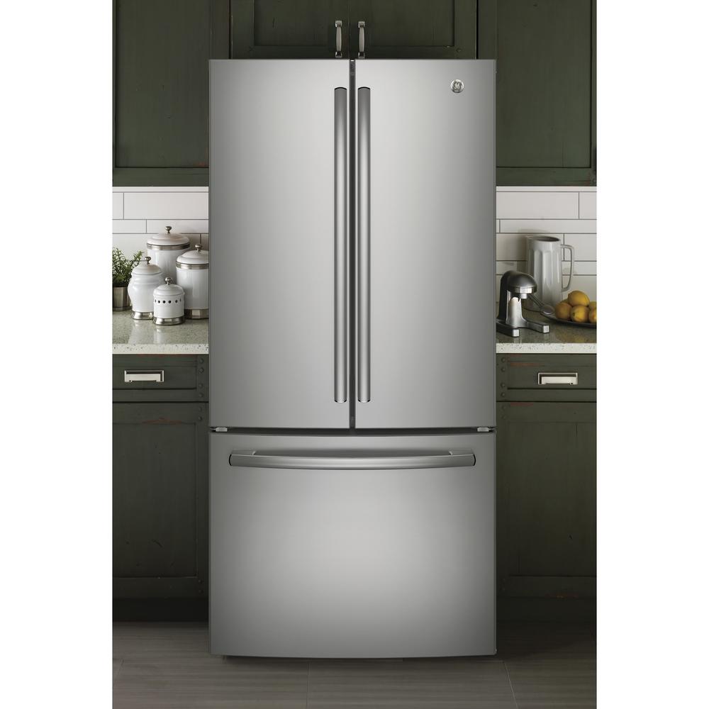 GE Appliances GWE19JSLSS ENERGY STAR® 18.6 Cu. Ft. CounterDepth French