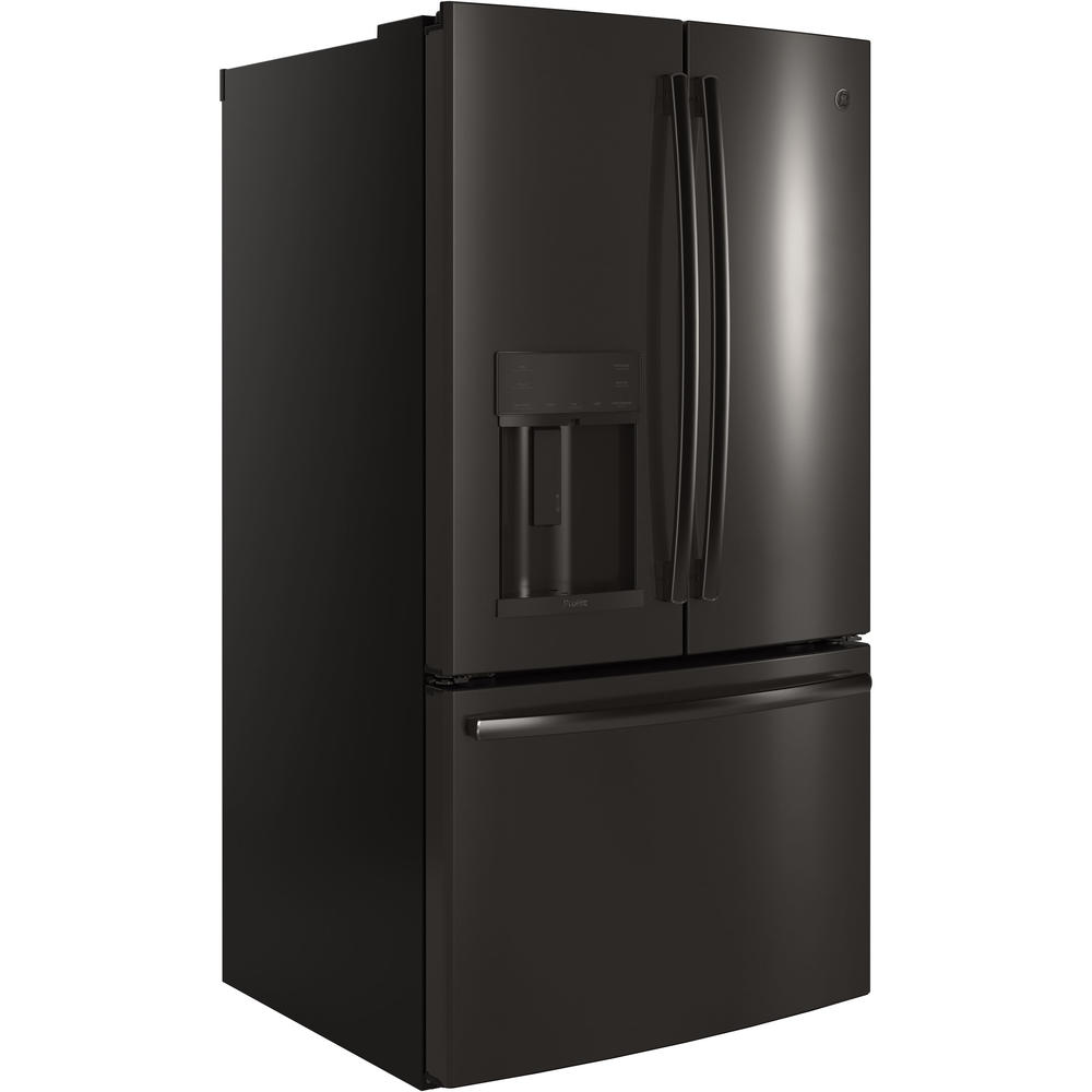 GE Profile Series PFE28KBLTS ENERGY STAR&#174; 27.8 cu. ft. French Door Refrigerator - Black Stainless Steel