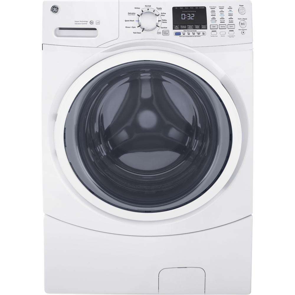 GE Appliances GFW450SSMWW 4.5 cu. ft. Front-Load Washer - White