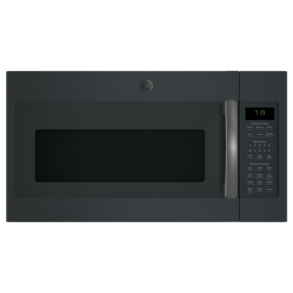 GE Appliances JNM7196FLDS 1.9 cu. ft. Over-the-Range Microwave - Black Slate
