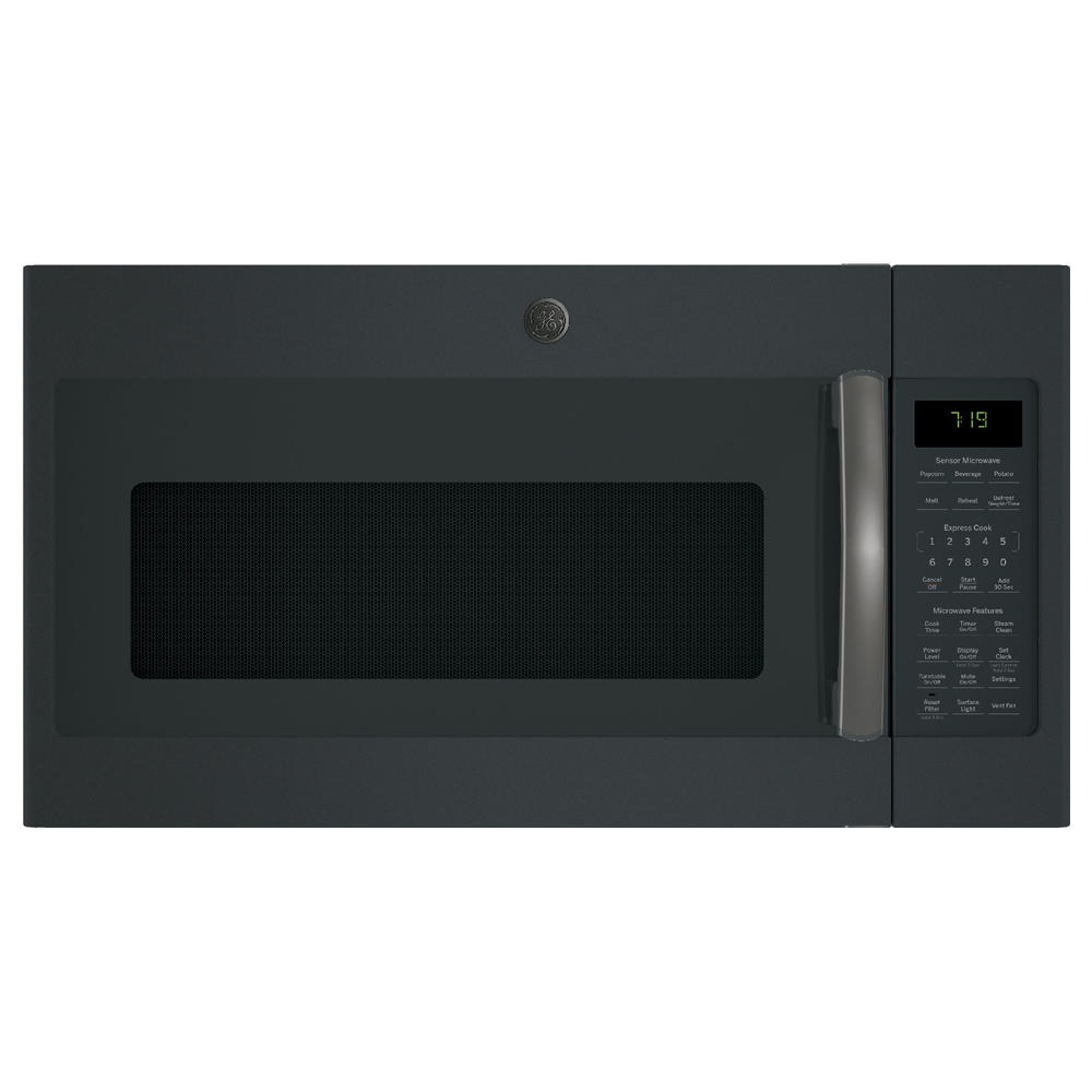 GE Appliances JNM7196FLDS 1.9 cu. ft. OvertheRange Microwave Black