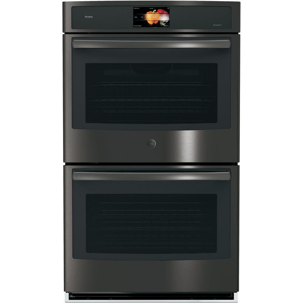 GE Profile Series PT9551BLTS 30" Built-In Double Wall Oven with Convection - Black Stainless Steel