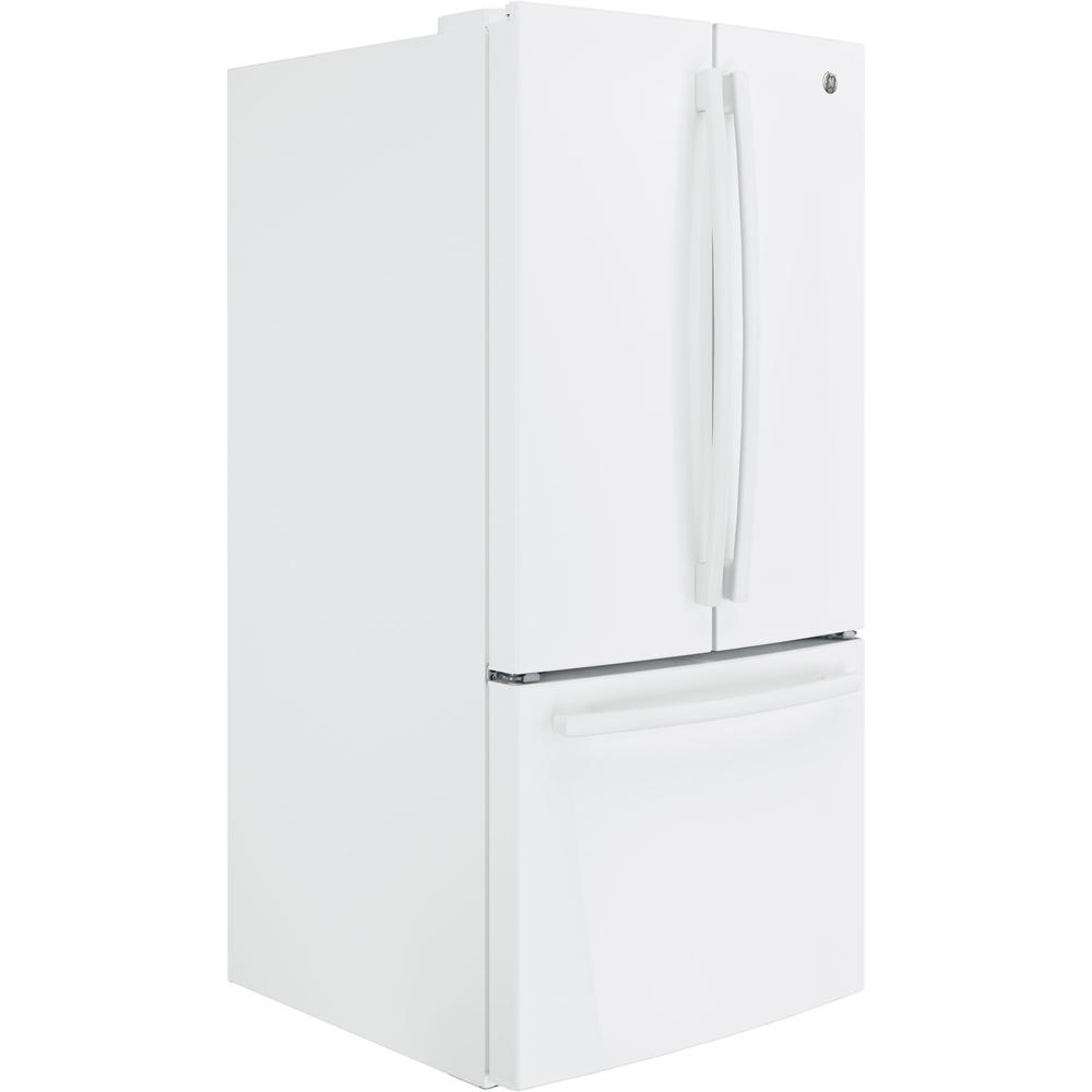 GE Appliances GNE25JGKWW 24.8 cu. ft. French Door Refrigerator White