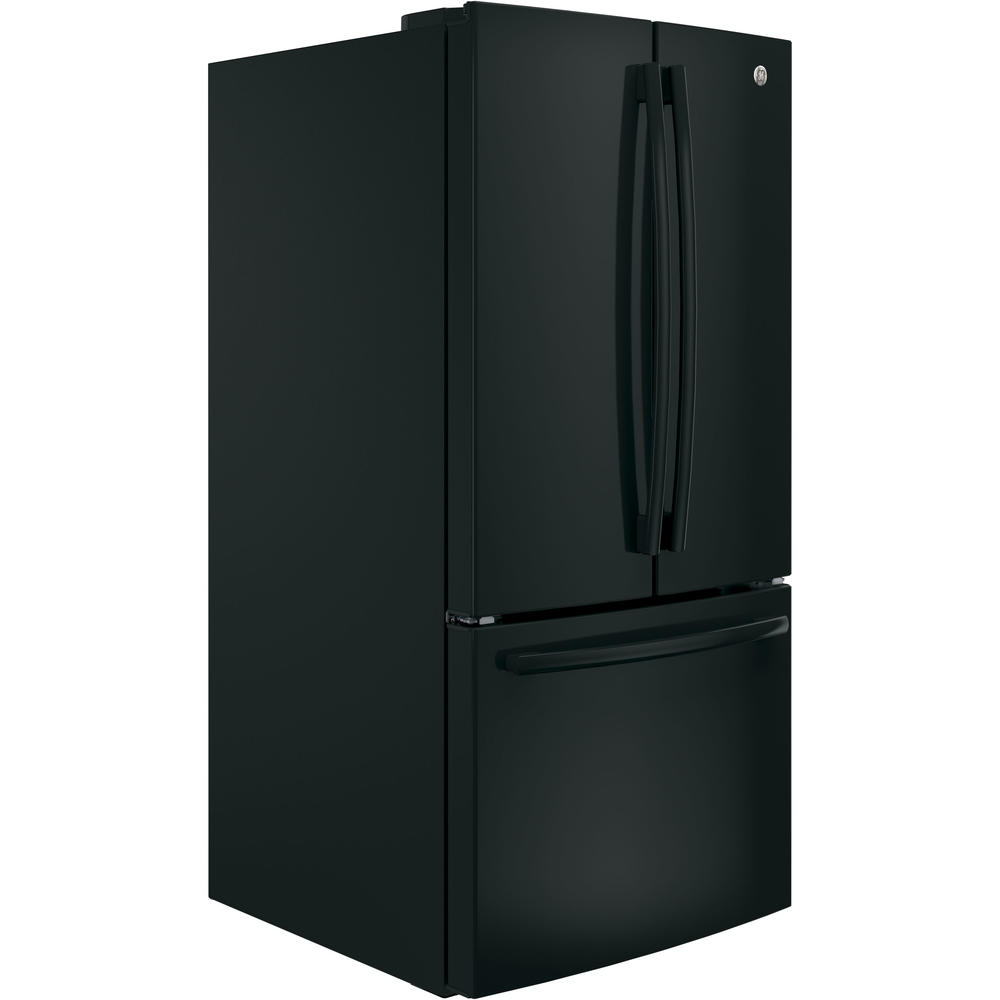 GE Appliances GNE25JGKBB 24.8 cu. ft. French Door Refrigerator - Black