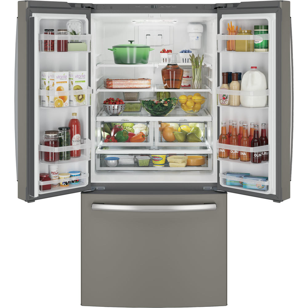 GE Appliances GNE25JMKES 25 cu. ft. French Door Refrigerator - Slate