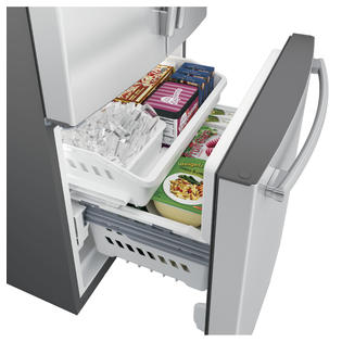 Ge Appliances Gne25jskss 25 Cu Ft French Door Refrigerator Stainless Steel