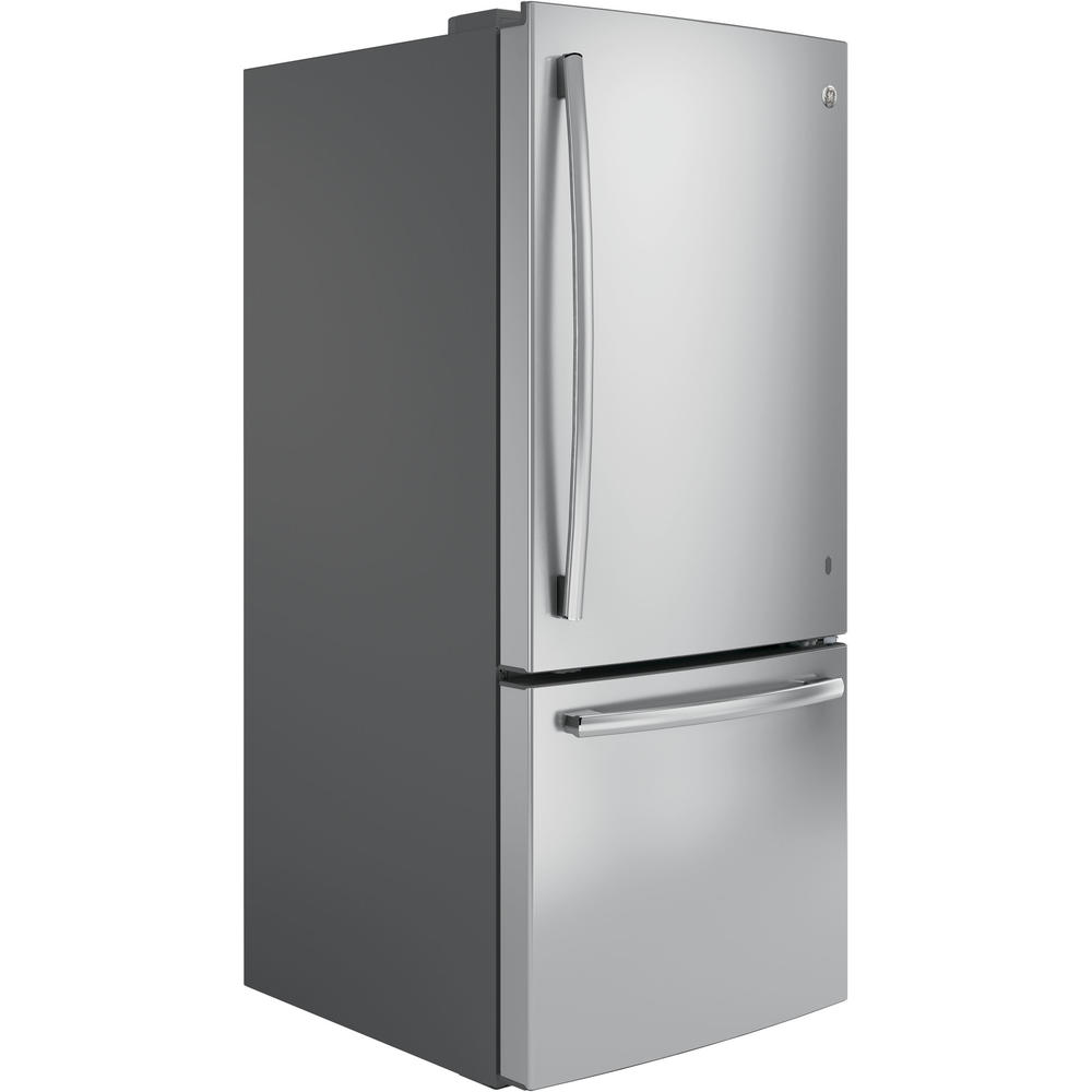 GE Appliances GDE21ESKSS 20.9 cu. ft. Bottom Freezer Refrigerator Stainless Steel