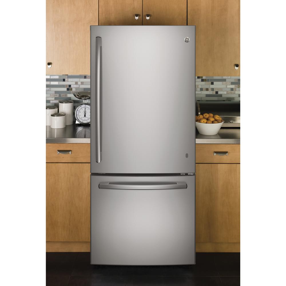 GE Appliances GDE21ESKSS 20.9 cu. ft. Bottom Freezer Refrigerator