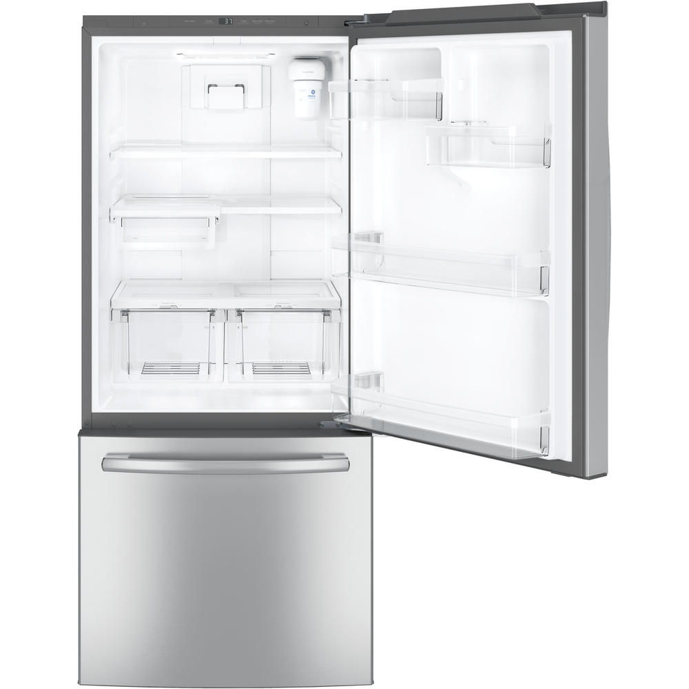 GE Appliances GDE21ESKSS 20.9 cu. ft. Bottom Freezer Refrigerator